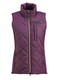 WAHLSTEN CELSIAN WOMENS HYBRID VEST, BURGUNDY